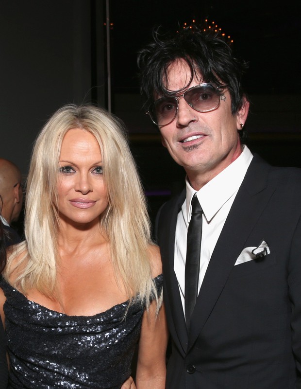 Tommy Lee e Pamela Anderson ficaram juntos de 1995 a 1998, e de 2001 a 2008 (Foto: Getty Images)