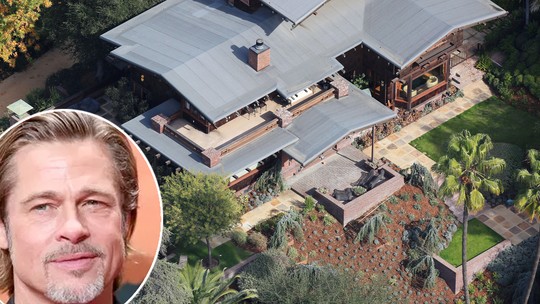 Brad Pitt coloca à venda casa que morou com Angelina Jolie por R$ 203 milhões