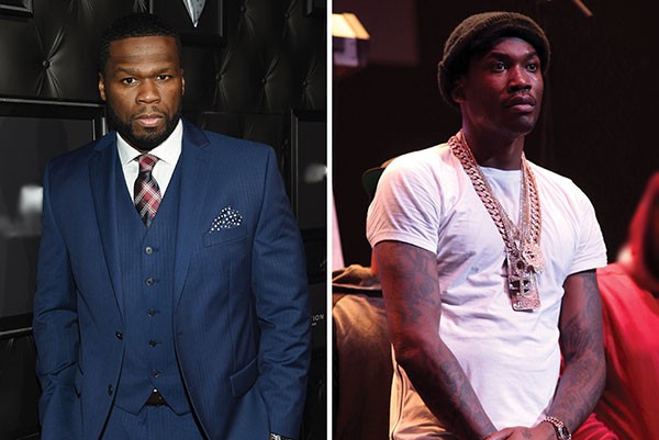50 Cent e Meek Mill (Foto: Getty Images)