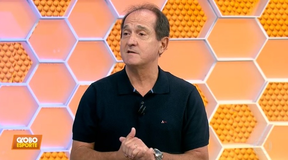 Muricy Ramalho critica planejamento do São Paulo no Globo Esporte desta quinta-feira — Foto: Reprodução