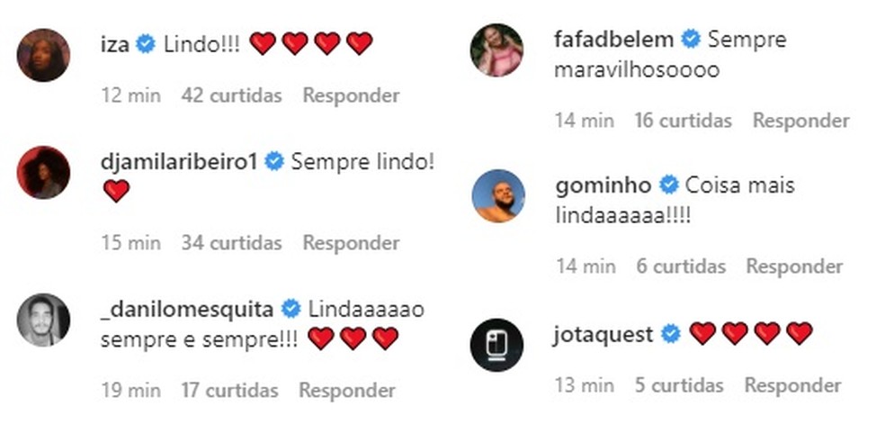 Amigos famosos elogiam o novo visual de Milton Nascimento — Foto: Reprodução/Instagram