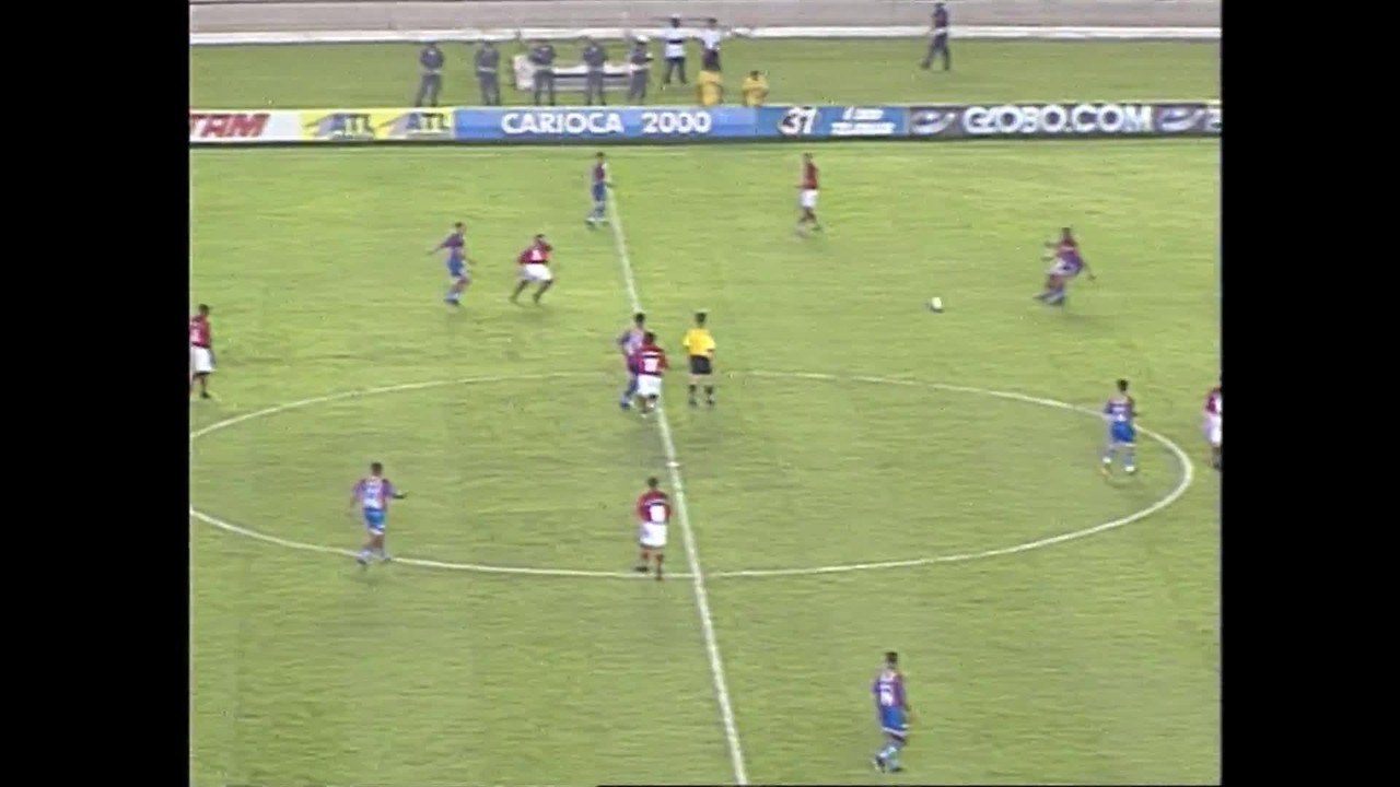 Os gols de Flamengo 7 x 1 Friburguense pela Taça Guanabara 2000