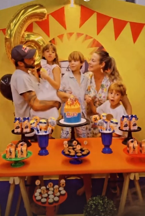 Luana Piovani e Pedro Scooby celebram aniversário dos gêmeos em Portugal (Foto: reprodução/instagram)