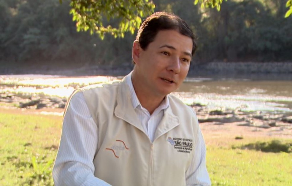 O pesquisador científico do Instituto de Pesca Fábio Sussel. (Foto: Reprodução/EPTV)