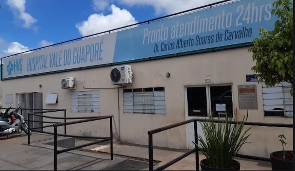 Bebê estava internada no Hospital Vale do Guaporé em Pontes e Lacerda (MT) — Foto: Divulgação
