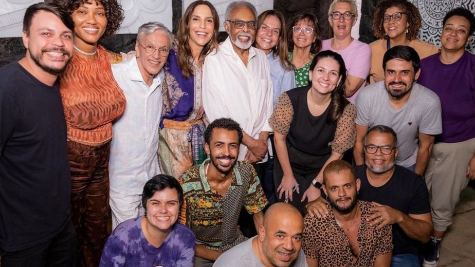 Ivete Sangalo, Gilberto Gil, Caetano Veloso e Luedji Luna no 'Viva Salvador'