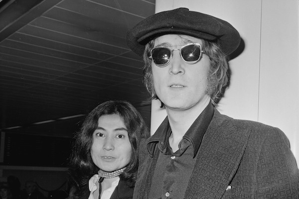 O músico John Lennon  e a artista Yoko Ono (Foto: Getty Images)