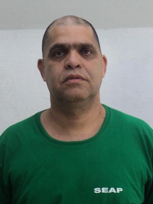 Pastor Marcos Pereira é acusado de estupro no Rio e foi levado para o Complexo Penitenciário de Bangu (Foto: Seap/Divulgação)