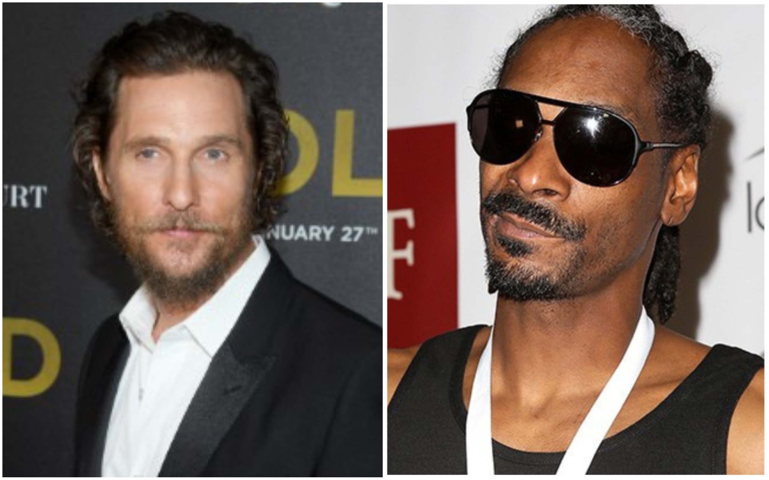 Matthew McConaughey revela que Snoop Dogg trocou maconha cenográfica