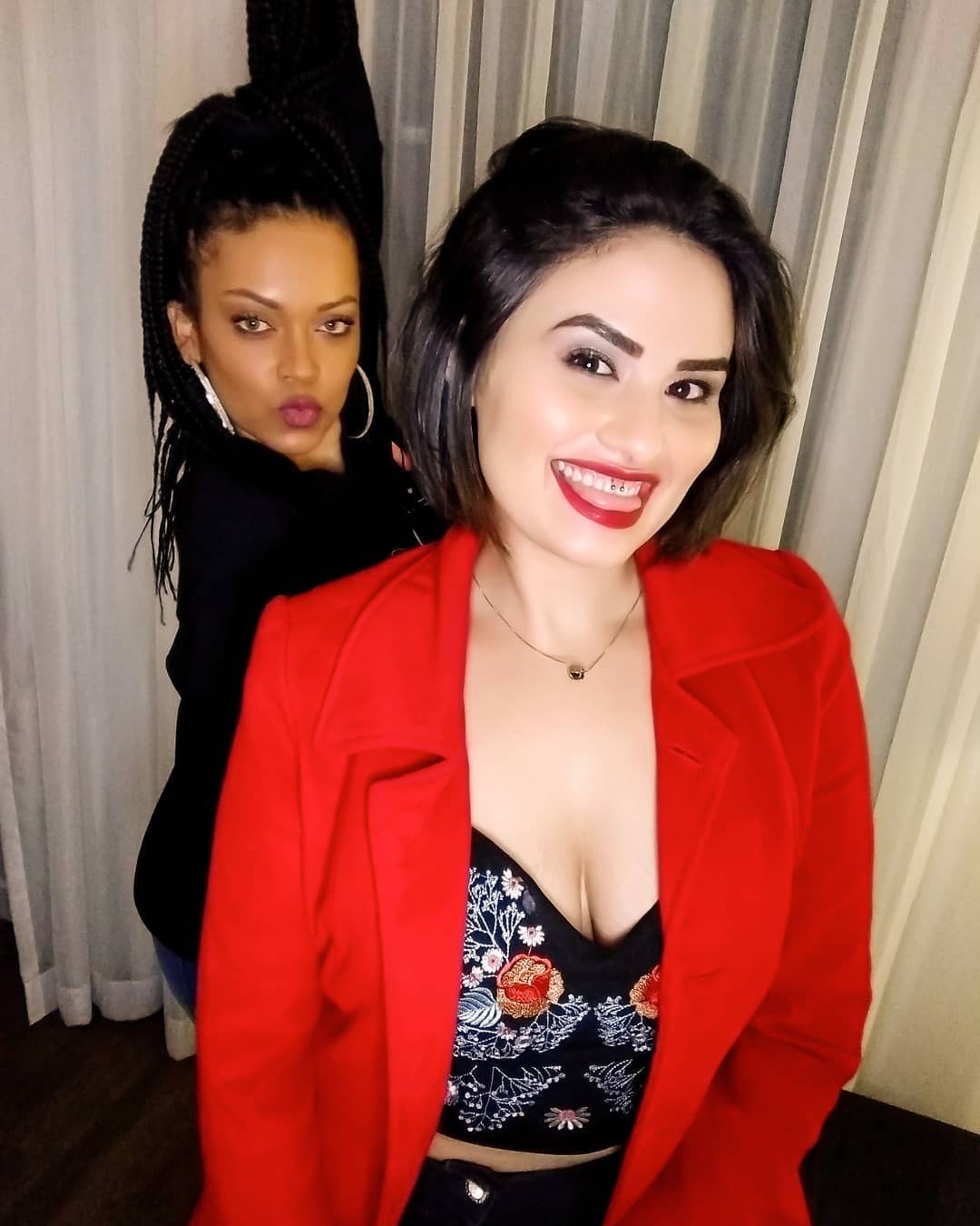 Priscila Beatrice e Paloma Silva (Foto: Reprodução/Instagram)