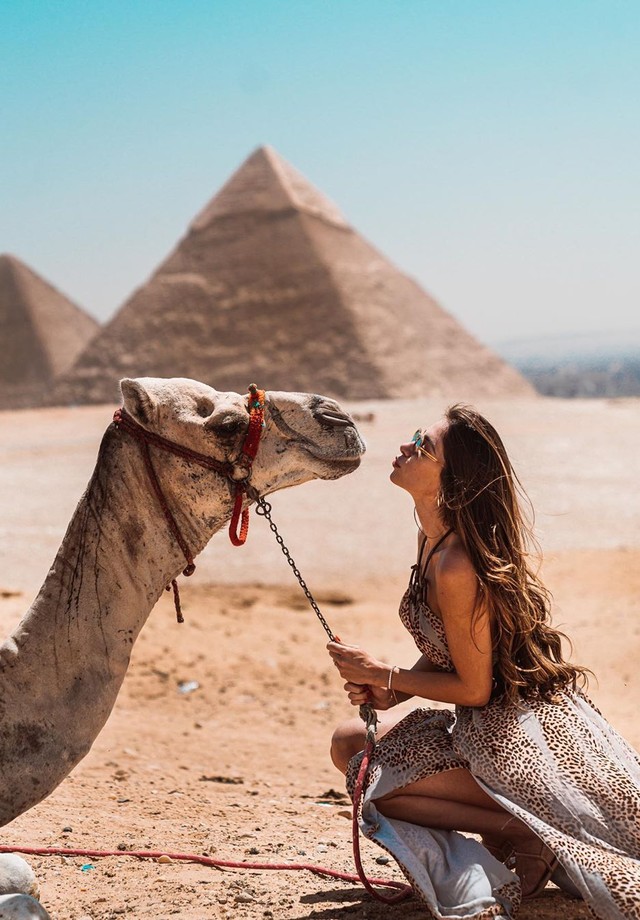 Romana Novais no Egito (Foto: reprodução/Instagram)