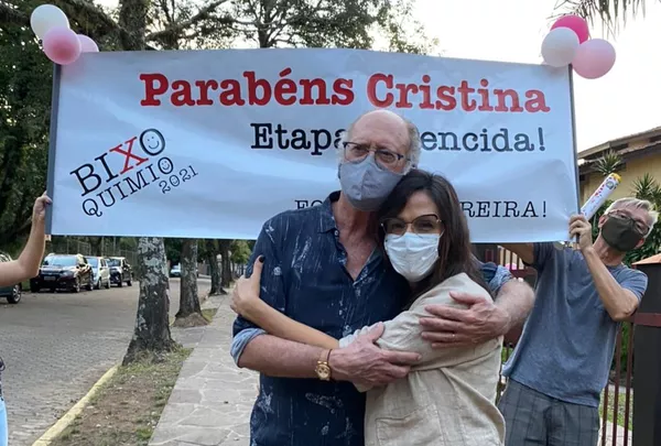 Vontade de abrir a janela e gritar: Acabou', comemora Cristina Ranzolin ...