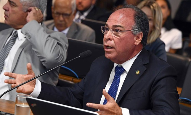 O senador Fernando Bezerra Coelho, que é líder do governo no Senado