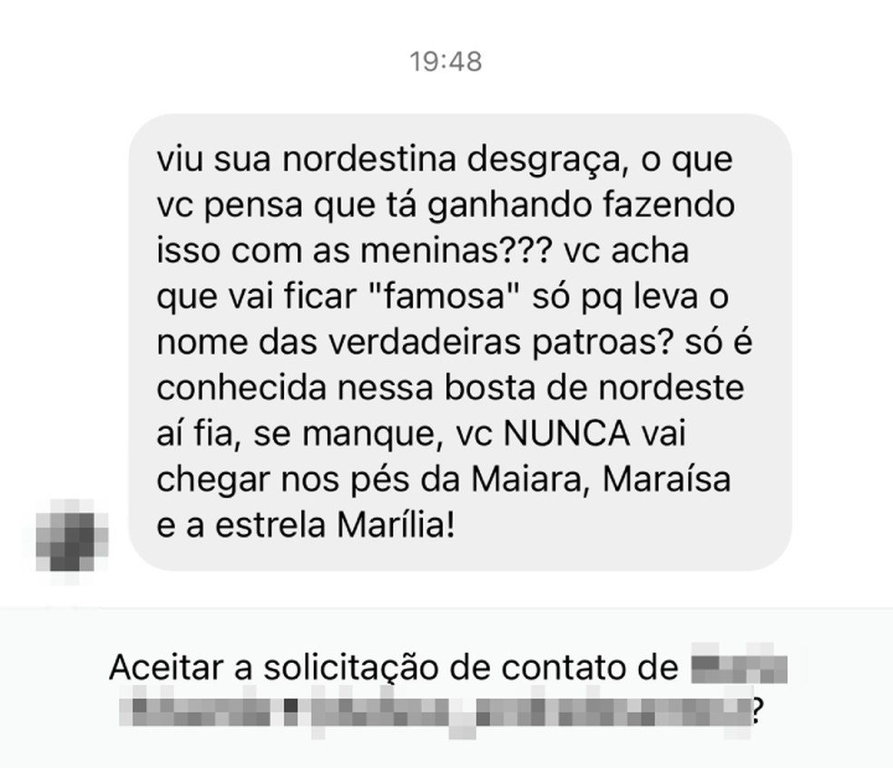 Cantora baiana é vítima de ataques na internet após decisão judicial que  proíbe uso da marca 'As Patroas' por Maiara e Maraísa | Bahia | G1