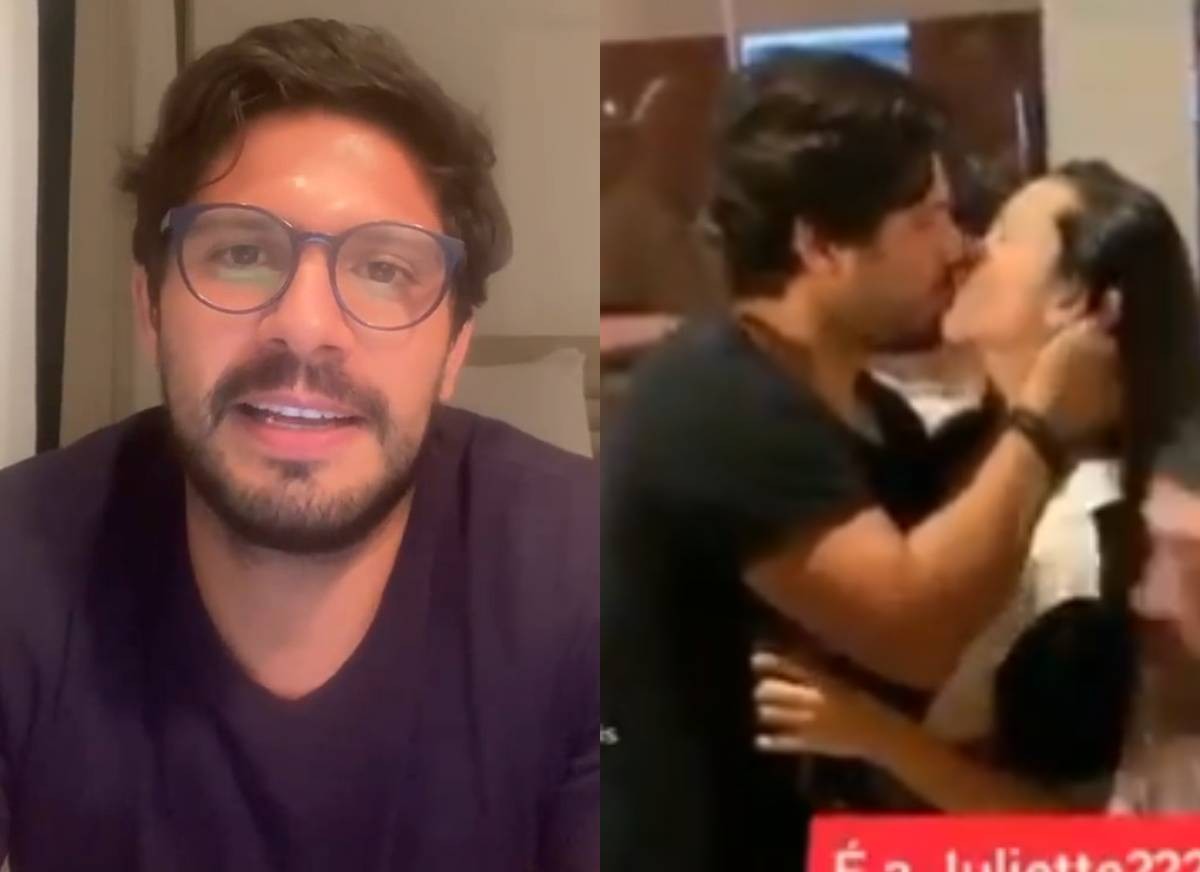Frederico Perusin comenta vídeo beijando Juliette (Foto: Reprodução/Instagram)