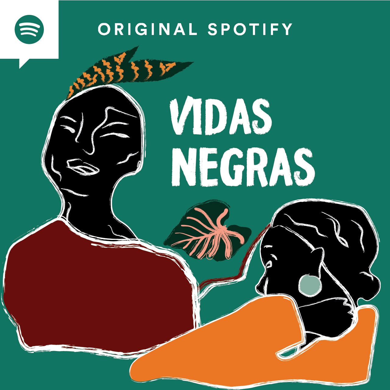 Cover do podcast Vidas Negras (Foto: Spotify)