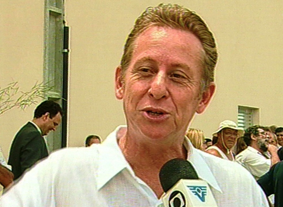 Geraldo Carlos Carneiro Filho foi prefeito de Cananéia, SP, entre 2005 e 2008 (Foto: Reprodução/TV Tribuna)
