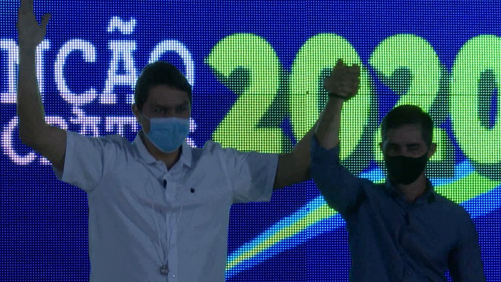 Raoni Mendes, candidato à Prefeitura de João Pessoa pelo Democratas — Foto: TV Cabo Branco/Reprodução