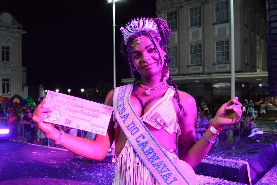 Saphyra Luz é eleita a primeira Rainha LGBTQIA+ do carnaval de Salvador