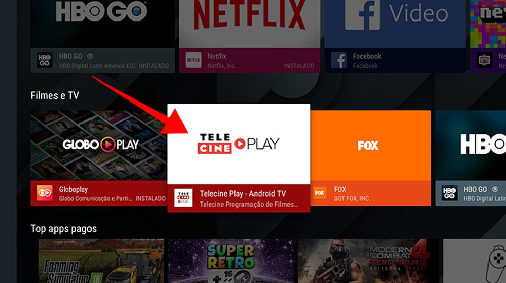 Como assistir ao Telecine Play na TV com Android TVs TechTudo