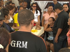 Corpo foi velado em João Pessoa (Foto: Reprodução/TV Cabo Branco)