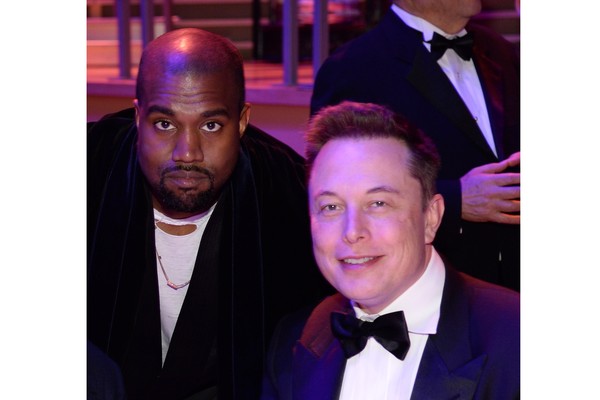 Kanye West e Elon Musk (Foto: Getty Images)
