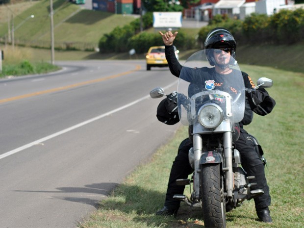 G1 - Jovem percorre mais de 8 mil km pela América do Sul com moto