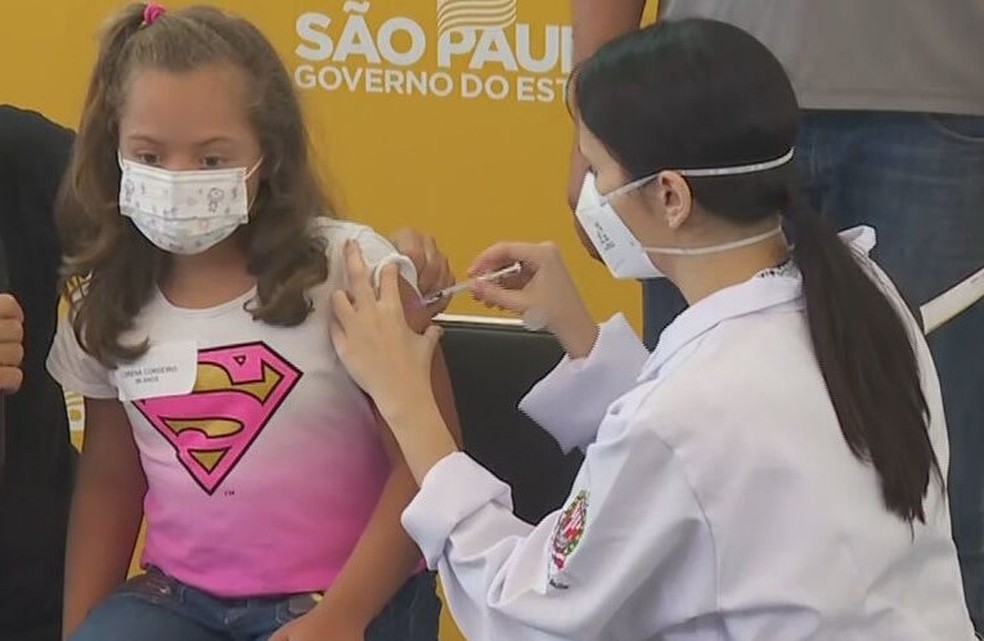 Lorena Cordeiro, de 7 anos, tem Síndrome de Down — Foto: Reprodução/TV Globo