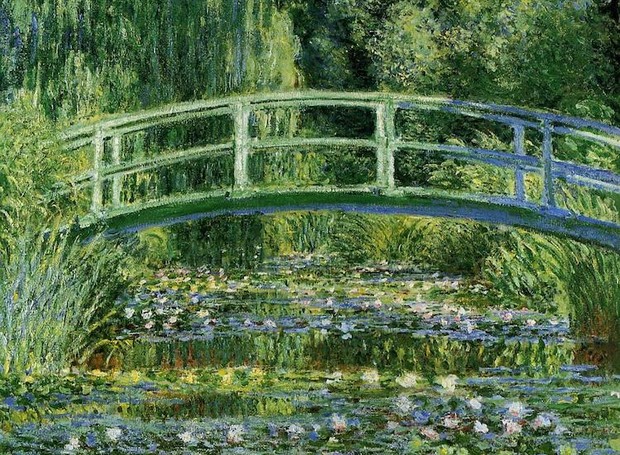 250 peças foram inspiradas no jardim da vila em que Monet vivia (Foto: The Athenaeum/ Reprodução)
