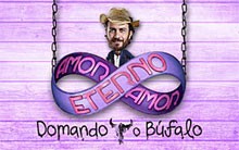 Divirta-se tentando domar o búfalo como o Barão (Amor Eterno Amor/TV Globo)
