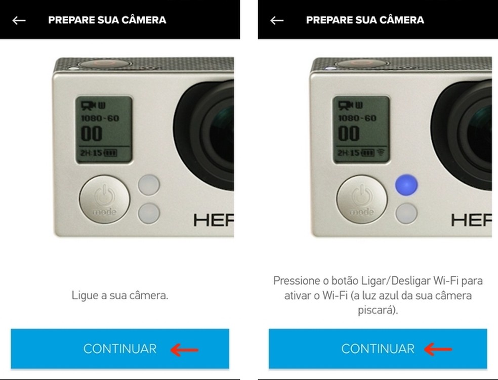 GoPro tem app para fazer vídeo com fotos — Foto: Reprodução/Raquel Freire