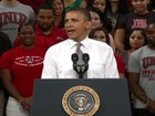 Obama cobra redução de juros em encontro com alunos de Las Vegas