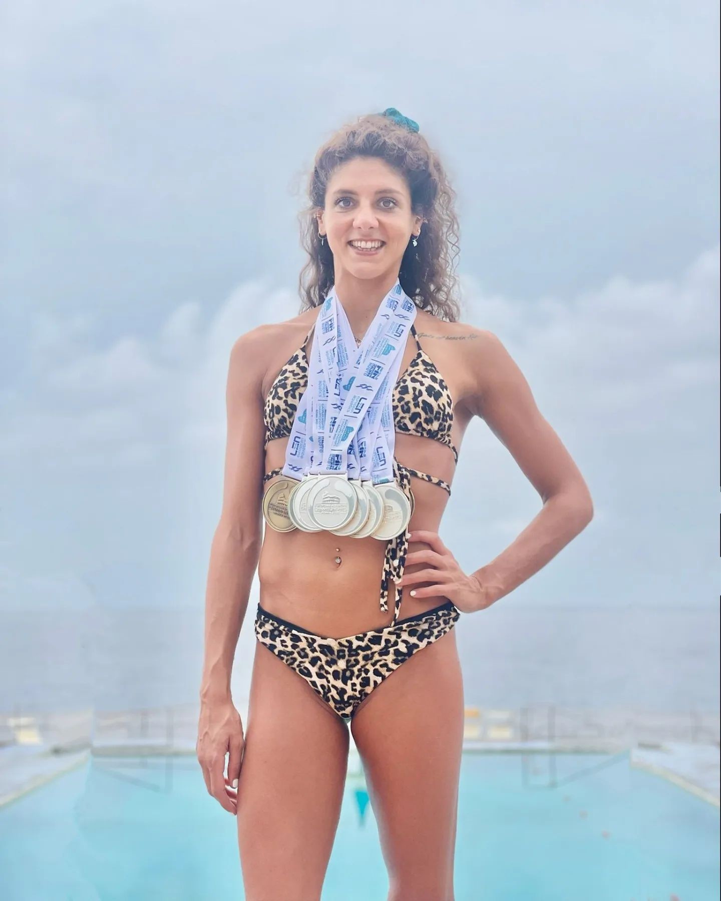 Linda Cerruti, atleta italiana do nado sincronizado (Foto: reprodução instagram)