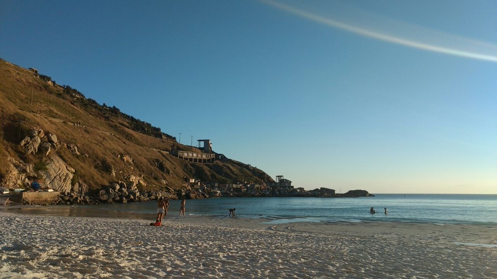 Praia Grande, em Arraial do Cabo (Foto: Paulo Henrique Cardoso/G1)