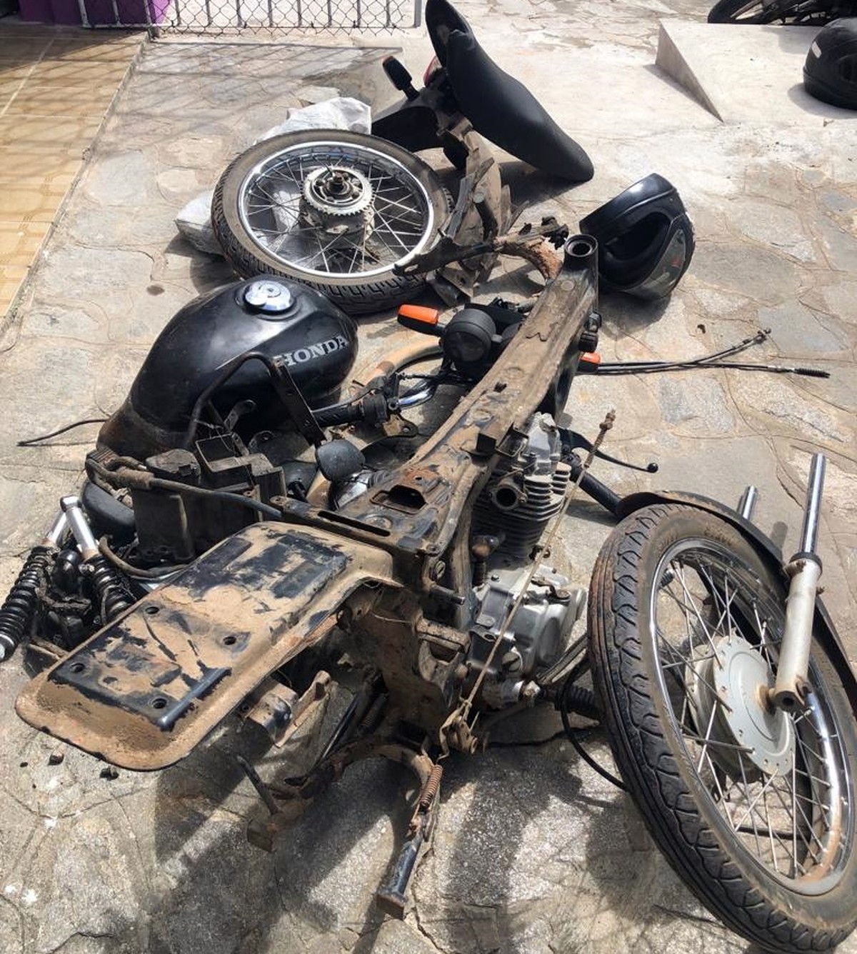 Homem é preso suspeito de roubo e desmanche de motos para venda de peças,  em Mamanguape, na PB | Paraíba | G1