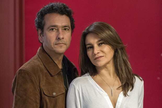 Marcos Palmeira e Dira Paes na novela "O Rebu" (Foto: Globo/Estevam Avellar)