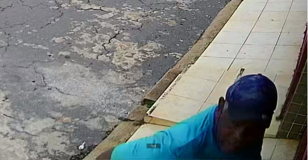Suspeito de matar idosa no Guará, no DF — Foto: Reprodução