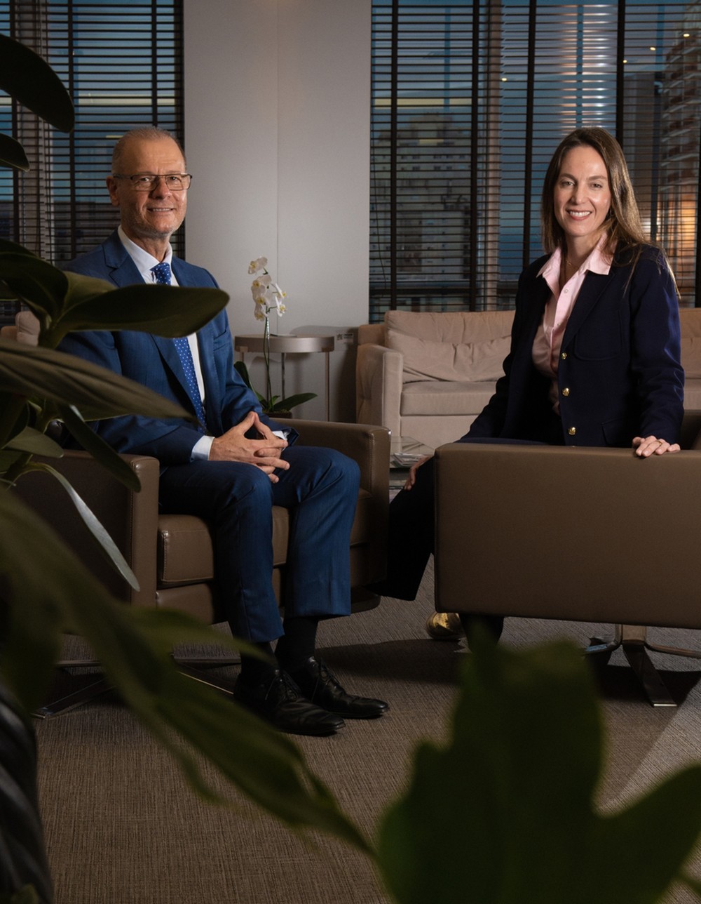 Alvaro Avezum e Carolina da Costa planejam captar R$ 20 milhões para dar suporte a Centro de Ciência para Longevidade — Foto: Ana Paula Paiva/Valor