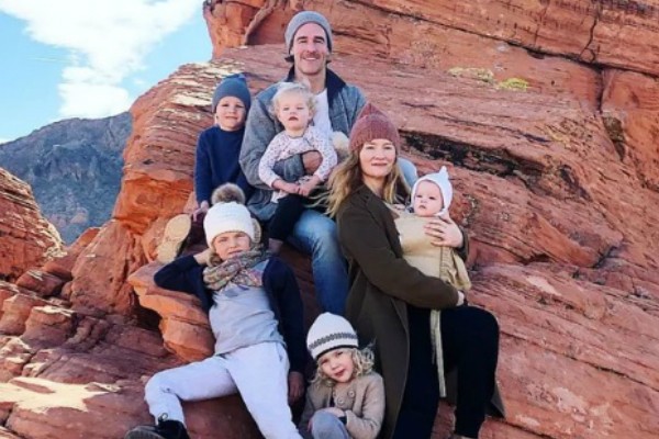 James Van Der Beek e família (Foto: Reprodução / Instagram)