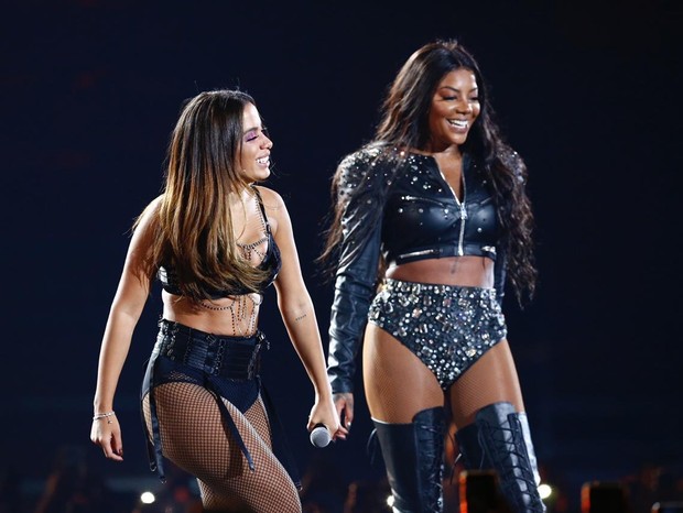 Ludmilla e Anitta (Foto: Roberto Filho/Brazil News)