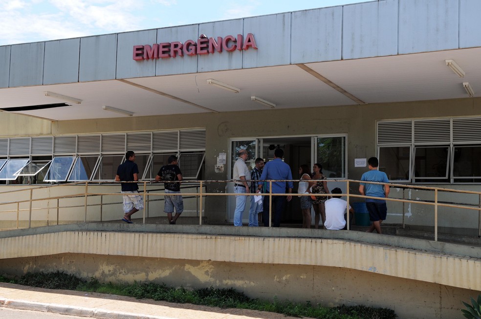 Fachada do Hospital Regional de Planaltina, no DF  (Foto: Gabriel Jabur/Agência Brasília)