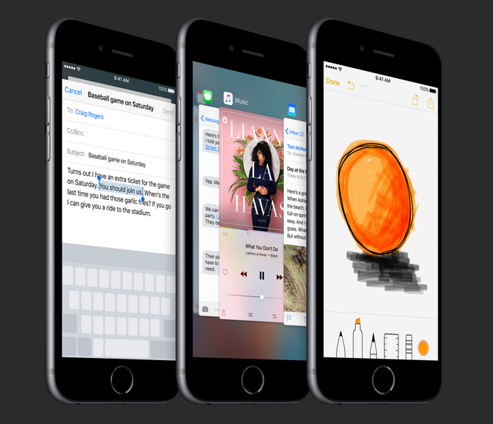iPhone 6S chega com iOS 9 e função 3D Touch de fábrica (Foto: Divulgação/Apple)
