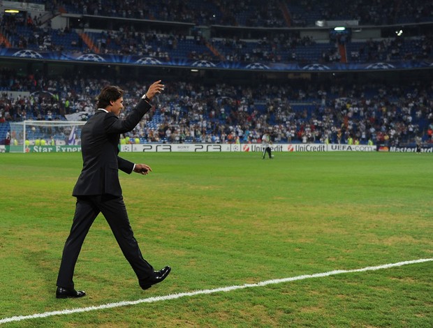 Rafael Nadal tênis Santiago Bernabéu 2010 (Foto: Getty Images)