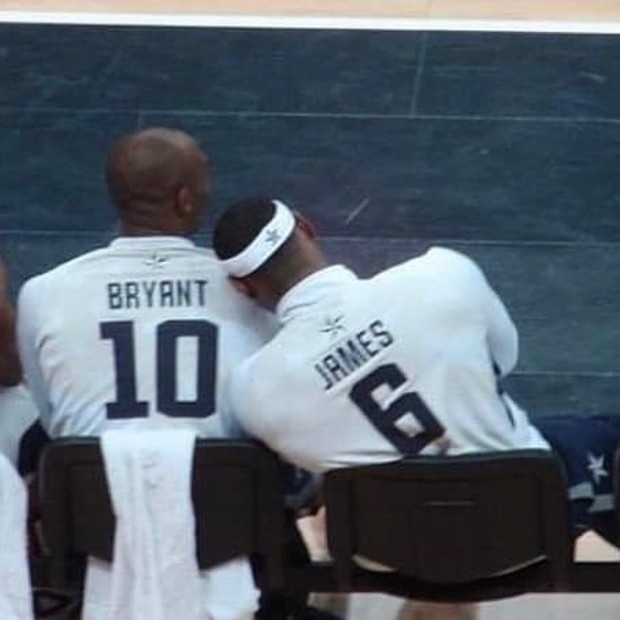 LeBron James: homenagem a Kobe Bryant (Foto: Reprodução Instagram)