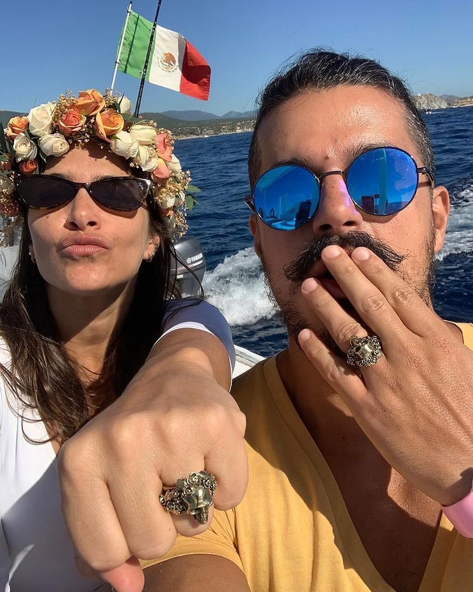 Priscila Fantin celebra três anos de casamento no México com Bruno Lopes