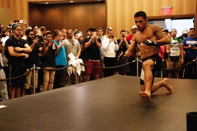 Rafael dos Anjos (Foto: Evelyn Rodrigues) Rafael dos Anjos (Foto: Evelyn Rodrigues)