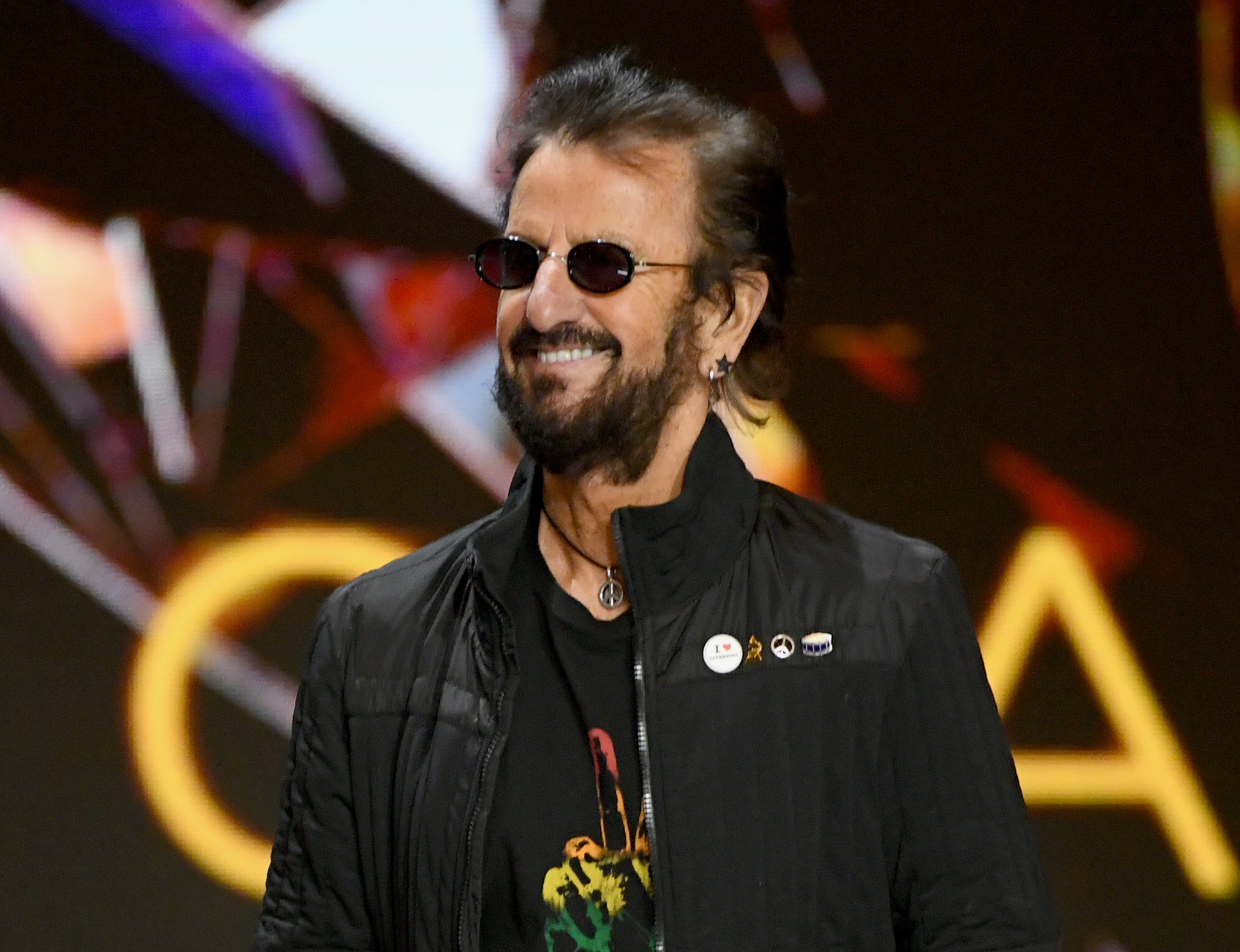 Ringo Starr durante o Grammy 2021 (Foto: Getty Images)