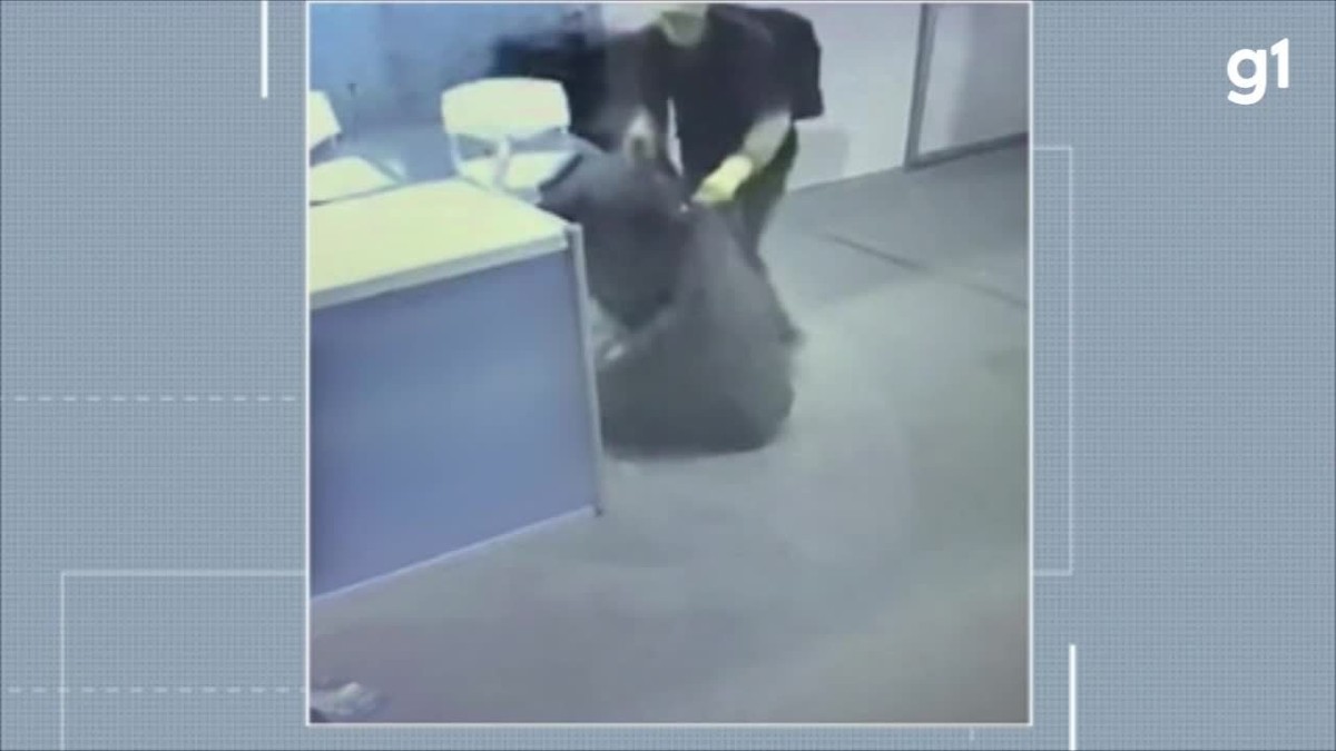 Homem é preso ao ser flagrado furtando caixa de som no Parque de Exposições, em Montes Claros; VEJA VÍDEO