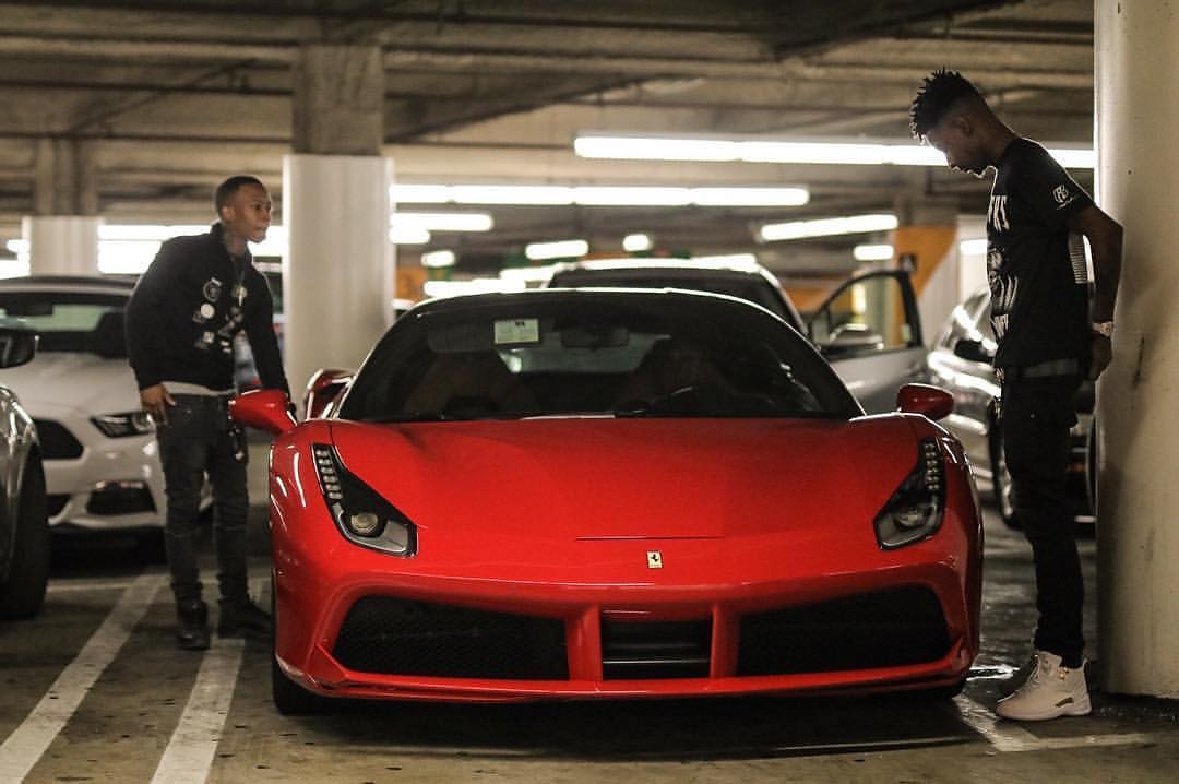 Ferrari de Savage 21 (Foto: Reprodução/Instagram)