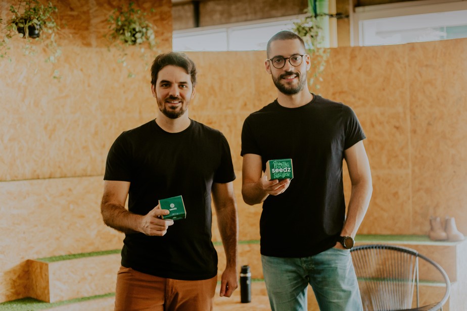 Matheus Ganem e Daniel Rosa, fundadores da Seedz